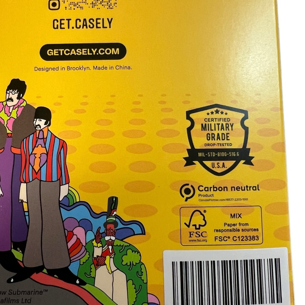 Casely Bold x The Beatles Yellow Submarine MagSafe Case iPhone 13 Pro Max NWT - Picture 3 of 10